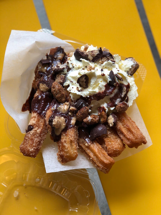 Saturday Special at the Taza Chocolate Bar: Loaded Churros!