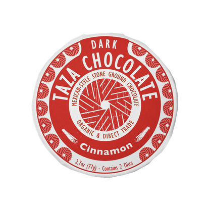 Cinnamon Mexican style chocolate disc