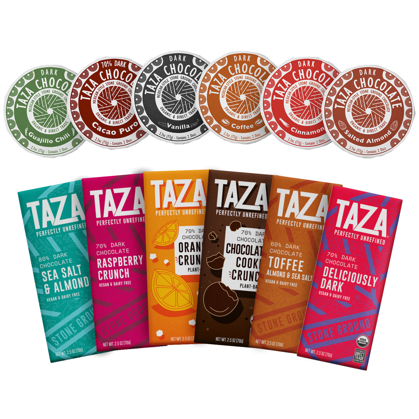 Taza Boldest Flavors Gift Box contents