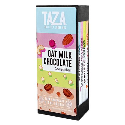 Taza Oat Milk Chocolate 4 Bar Bundle