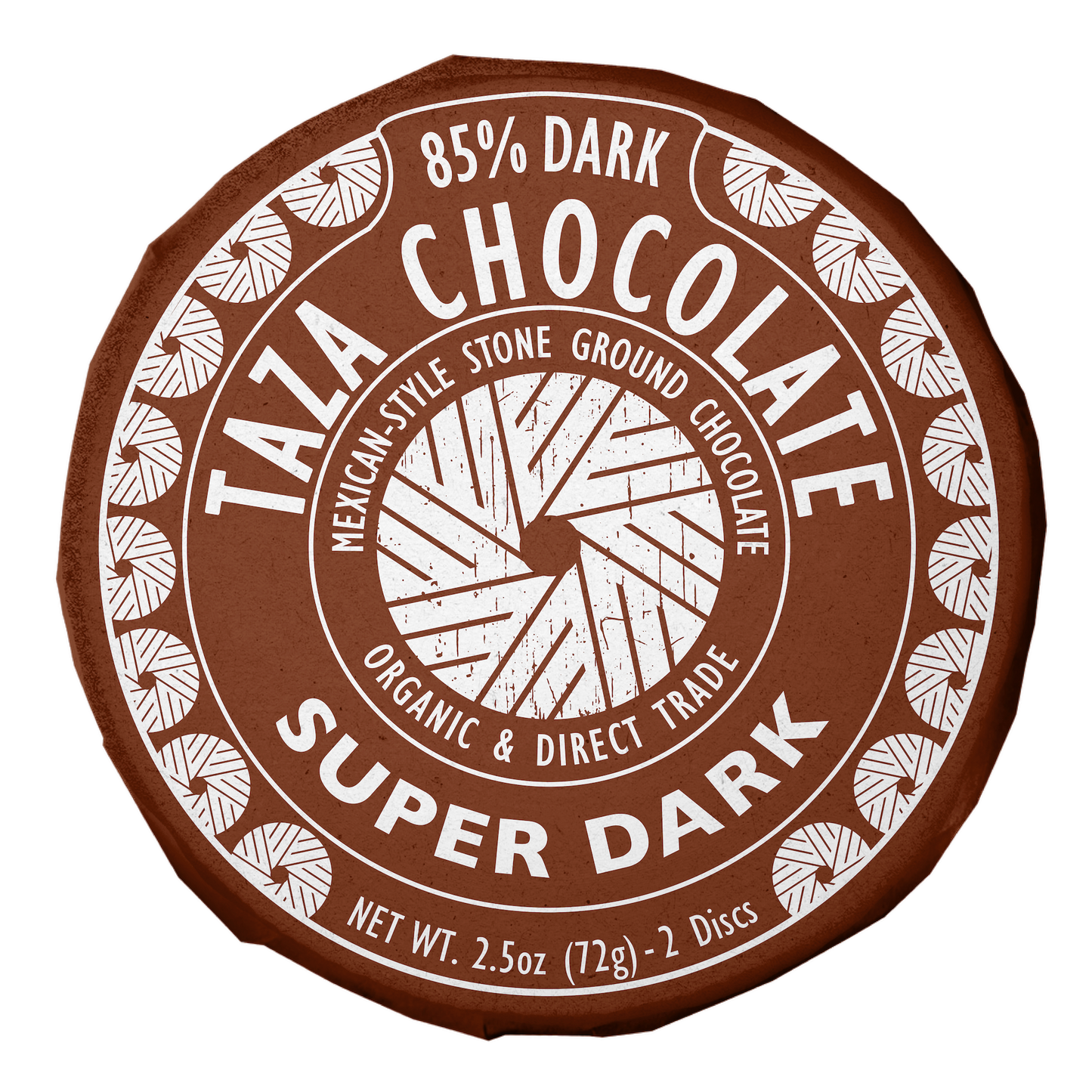 Taza Chocolate stone ground Super Dark Chocolate Disc, Mexican-style dark chocolate