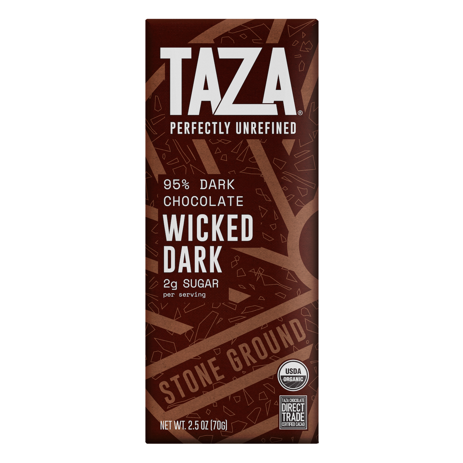 Taza 95% cacao Wicked Dark chocolate bar